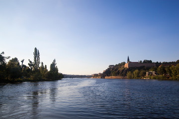 Fototapeta premium River Vltava