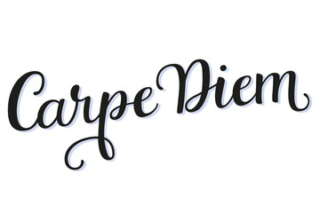 Carpe Diem Calligraphy Script