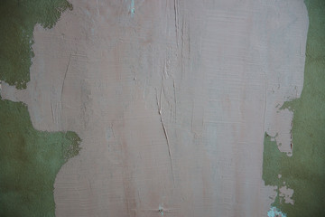 background wall with old plaster and putty