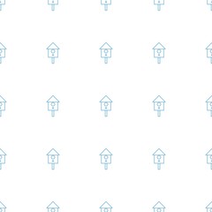 nesting house icon pattern seamless white background. Editable line nesting house icon. nesting house icon pattern for web and mobile.