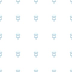 nesting house icon pattern seamless white background. Editable line nesting house icon. nesting house icon pattern for web and mobile.