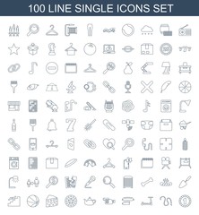 single icons. Trendy 100 single icons. Contain icons such as casino chip, water hose, kick scooter, sausage, camera, teapot, Casino chip, cheese. single icon for web and mobile.