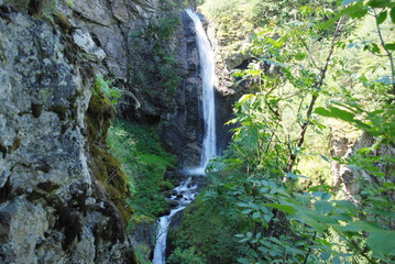 Fototapeta na wymiar A fabulous waterfall