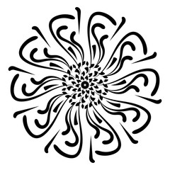 Mandala geometric ornament