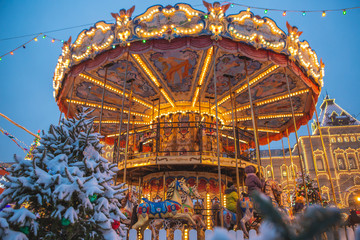 carousel in park