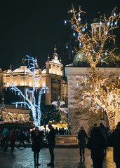Kraków Rynek Bożonarodzeniowy