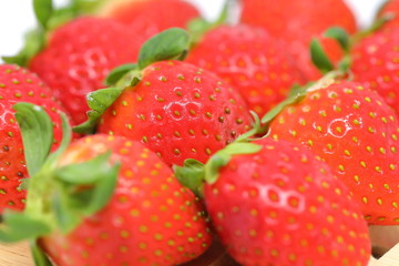 red strawberry fruit