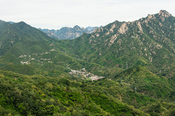 Fototapeta premium Great Wall of China, Mutianyu site, China