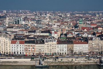 Budapest - Panoramabild der Hauptstadt von Ungarn