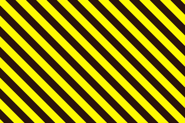 hazard warning stripes
