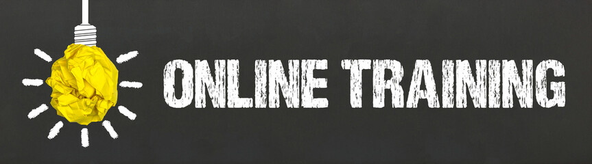 Fototapeta premium Online Training 