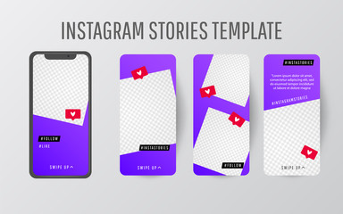 Fototapeta na wymiar Editable Instagram Stories template. Streaming. Иright vibrant banners, posters, cover design templates, social media stories wallpapers