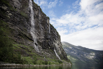       Landschaften > Geirangerfjord,Sieben Schwestern
