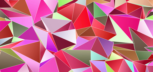 Triangular 3d, modern background