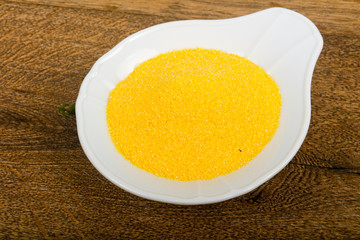Raw polenta