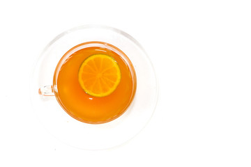 Lemon Tea Hot Close up