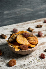 assortment of dried fruit