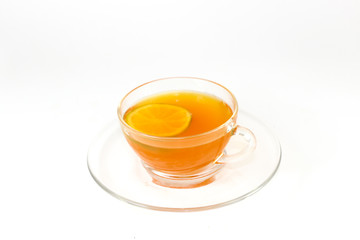 Lemon Tea Hot Close up