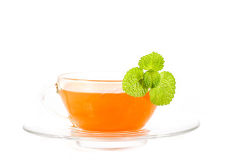 Lemon Tea Hot Close up