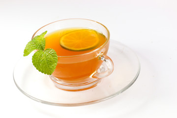 Lemon Tea Hot Close up