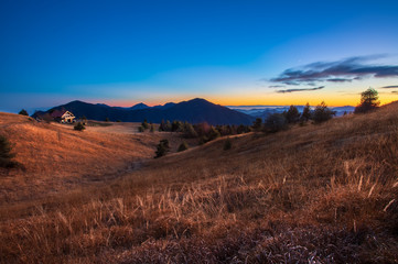 Tramonto sul Monte Stino - Lago d'Idro