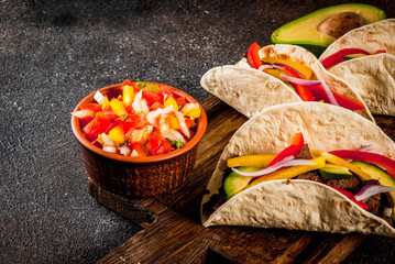 Mexican pork tacos