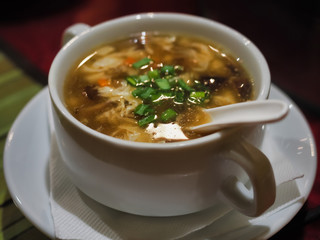 Chinese meat soup