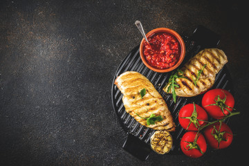 Grilled chicken breast