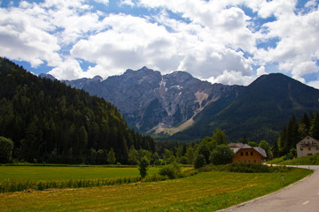 Slowenischer Bergrücken