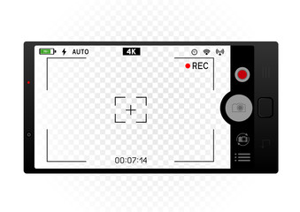 smartphone camera viewfinder template
