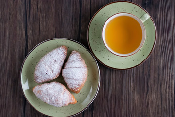 cup of tea and cookies