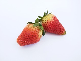 double strawberries