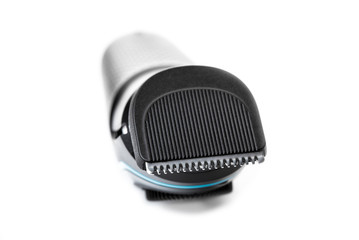 Hair trimmer isolated on the white background. Beard and hair clippers.