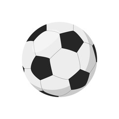 Soccer ball icon. Football sports concept. Vector illustration.