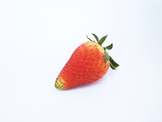 a red strawberry