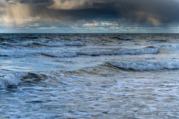 Clouds over Baltic sea.