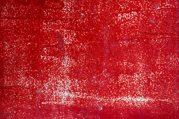 red painred surface