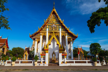Naklejka premium Temple Wat Chalong, Phuket. Thailand .