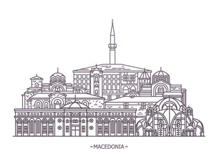 Republic of Macedonia landmarks