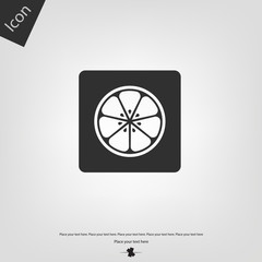 Citrus vector icon