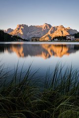 Lake Misurina in South Tyrol / Italy