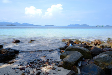 Koh Wai islands in Thailand. The islands is most beautiful and clear water. It is a popular tourist destination at Trat Province.