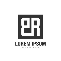 Initial letter logo design. minimalist letter logo template - obrazy, fototapety, plakaty