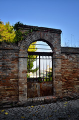 Fermo, medieval town, Italian touristic destination
