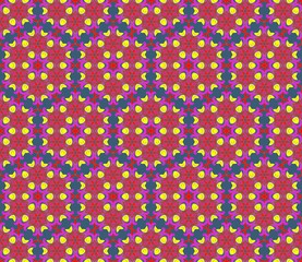 Background with seamless pattern in islamic or indian style
