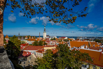 A view of Old town Tallinn