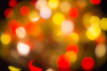 Obraz premium Gradient with bokeh effect, Green, Yellow. Blend a simple defocused and blurred background with transition colors for advertising.