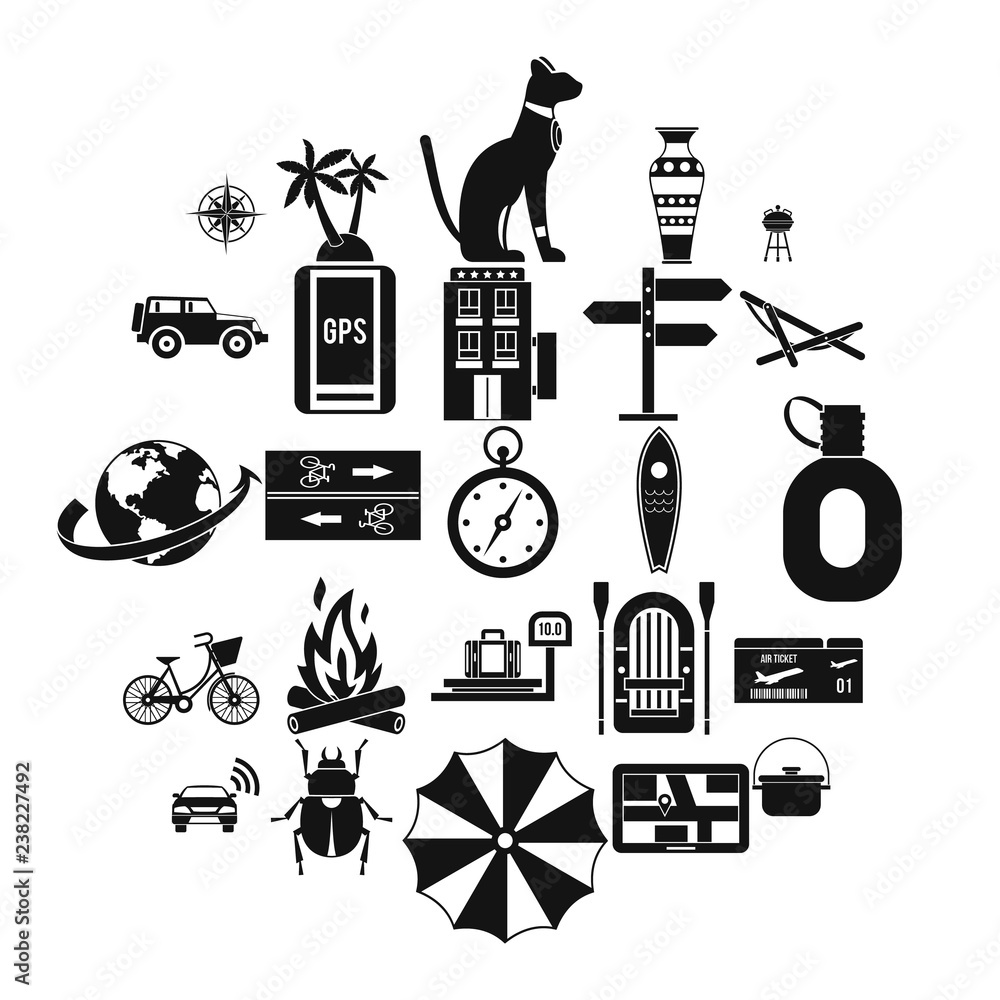 Poster new holiday icons set. simple set of 25 new holiday vector icons for web isolated on white backgroun