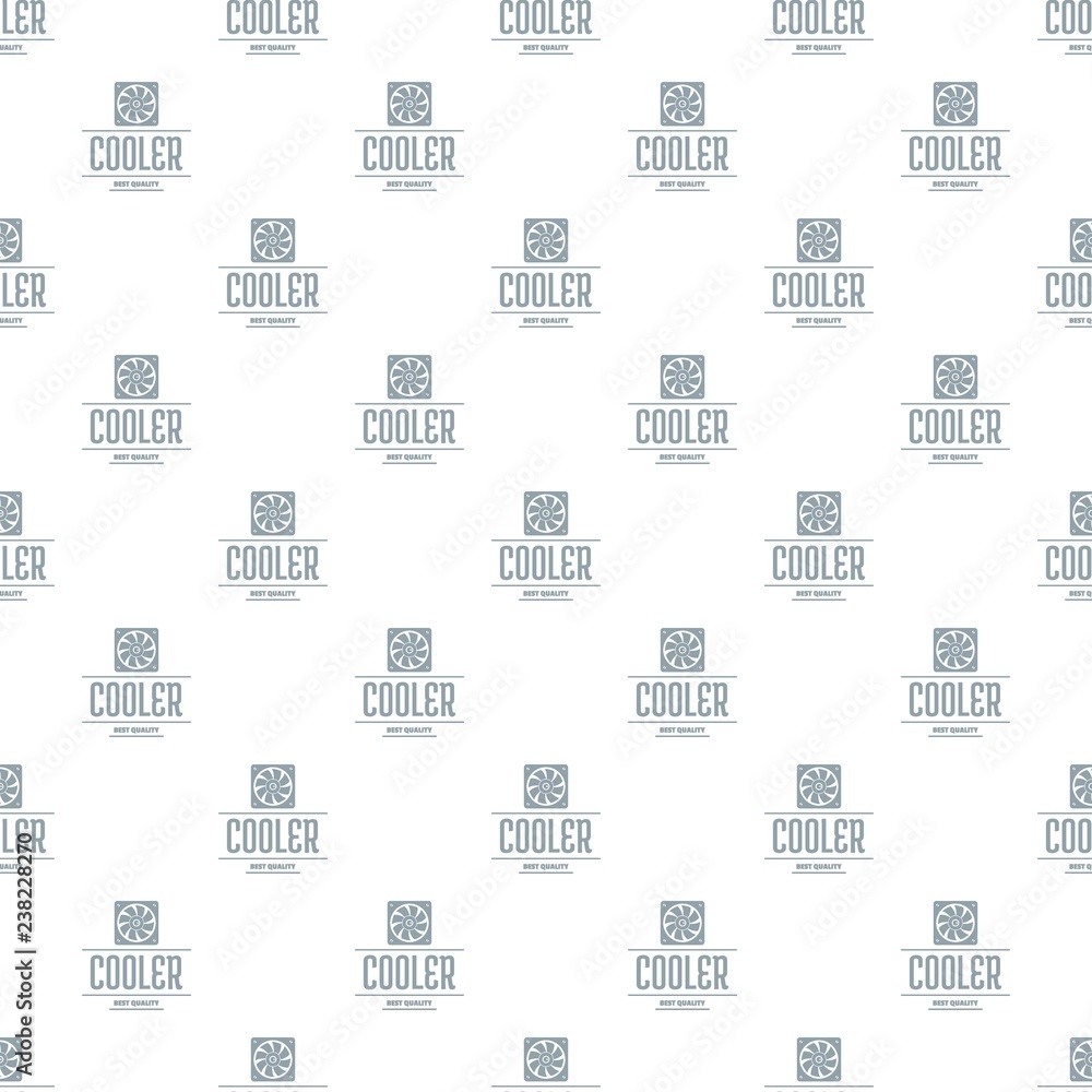 Poster control cooler pattern vector seamless repeat for any web design