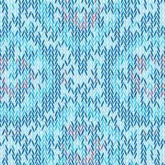 Seamless vector chevron pattern with abstract elements painted randomfor fabric, textile, or wallpaper design